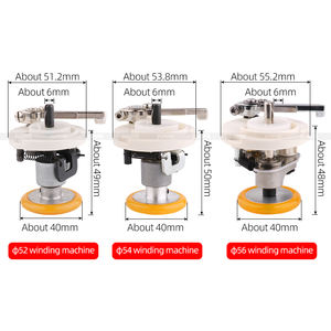 Machine à coudre industrielle à plateau plat, nouvelle, 54 enrouleurs <span class=keywords><strong>de</strong></span> fil et 52 enfileurs <span class=keywords><strong>de</strong></span> fil inférieurs, pièces <span class=keywords><strong>de</strong></span> bobine en métal, garantie 1 an - Product Image 2
