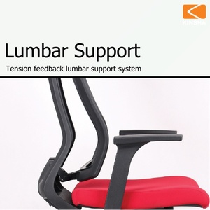 Sang trọng Ergonomic Duo thắt lưng hỗ trợ lưới trở lại quay vòng đa chức năng không gian làm việc ghế trực tiếp từ nhà máy - Product Image 6