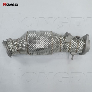 ท่อดาวน์ไปป์แบบแคทเทดสำหรับ G80 M3 S58 BMW M2 G82 G87 3.5 "ถึง3" ระบบท่อไอเสียชนิดหนึ่ง - Product Image 6