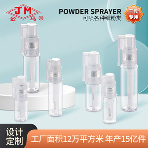 Flacon pulvérisateur nasal en plastique PET pour cosmétiques, avec tête de pulvérisation, pour diverses poudres fines. - Product Image 4