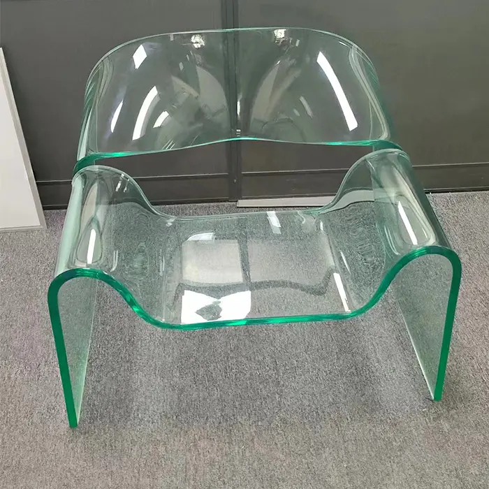 거실 용 사용자 정의 내구성 투명 녹색 아크릴 소파 의자