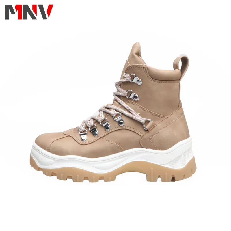 2020 OEM Mens Fashion Best Casual Shoes Lightweight Anti-Slip Leather Hiking Boots Shoes Men