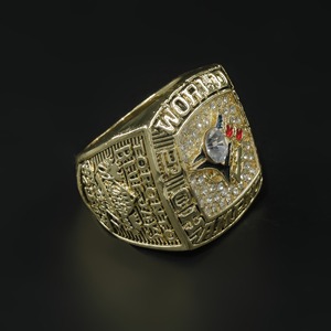 Anillo de Aleación Chapado en Oro Rosa del Campeonato de los Toronto Blue Jays de 1992 para Hombre - Product Image 2