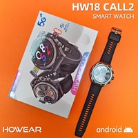 Jam Tangan Pintar 4G 1.43"466*466 Wifi Kamera Putar Panggilan Video SOS NFC GPS Playstore Google Translation HW18 Call 2 AMOLED Smart Watch