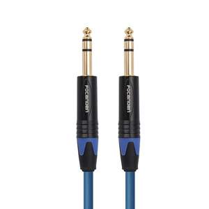 Câble audio mâle-mâle 6,35 mm, cuivre sans oxygène 6,5 mm, double blindage, pour amplificateur de guitare électrique - Product Image 3