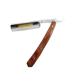 Baber maquinilla de afeitar vieja moda de afeitar mango de madera navaja afilado ya - Product Image 1