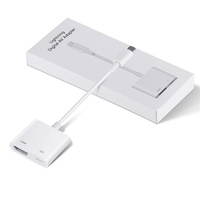 Câble adaptateur numérique AV 1080P en forme de L pour HDTV, 2 ports, convertisseur, accessoires pour téléphone, pour connecter un téléphone/tablette à un téléviseur