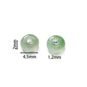 Perles d'abaque en verre 2x4mm, perles rondes en vrac pour la fabrication de bracelets, accessoires de bijoux DIY, boîte de rangement - Product Image 2