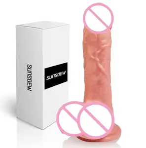 Pvc realistici Dildo giocattoli sessuali per donna coppia lesbica sesso sesso artificiale lungo enorme Dildo grande Dildo %