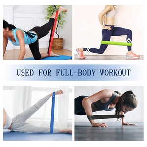 Bande élastique de résistance pour le yoga, bande élastique de <span class=keywords><strong>musculation</strong></span>, bande d'<span class=keywords><strong>exercice</strong></span> de Pilates, équipement de fitness pour les exercices de jambe élastiques - Product Image 3