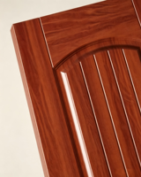 Portes intérieures en bois composite verni sur mesure pour hôtels, maisons résidentielles, directement de l'usine