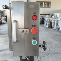 Scie à os automatique en acier inoxydable de qualité industrielle pour la découpe de viande congelée, usage commercial pour boucherie