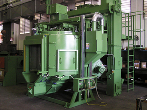 Q35 série Table rotative grenaillage Machine engrenage/plaquette de frein nettoyant moteur boîte de vitesses composants de base ébavurage - Product Image 2