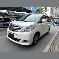 Подержанный Toyota Alphard, белый, бензин, 3.5 л, пассажирский минивэн, АКПП, левый руль, 2012 год, продается