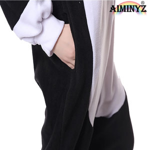 <span class=keywords><strong>Pigiama</strong></span> in pile termico di alta qualità con cappuccio, morbido e caldo, con stampa <span class=keywords><strong>gatto</strong></span>, per <span class=keywords><strong>donna</strong></span> taglie forti, ideale per l'inverno - Vendita all'ingrosso - Product Image 5