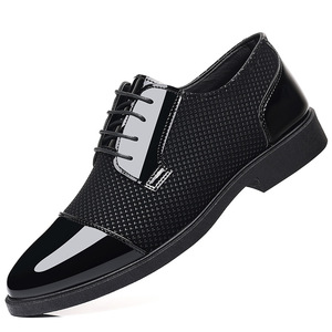 QLFashion jeunesse britannique décontracté affaires Dock <span class=keywords><strong>chaussures</strong></span> hommes mariage hauteur intérieure augmentant chaussure de travail monocouche - Product Image 5