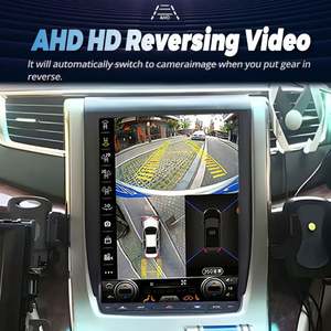 Radio de Coche con Pantalla Vertical Android 11 de 12.1 Pulgadas para Toyota Alphard Vellfire Serie 20 2010, Reproductor Multimedia para Coche con Carplay, Reproductor de Video, GPS - Product Image 3