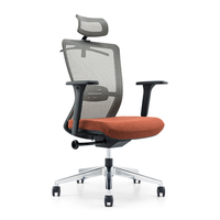 Fourniture directe par l'usine en gros Chaise de bureau personnalisée rembourrée moelleuse de style moderne avec accoudoirs
