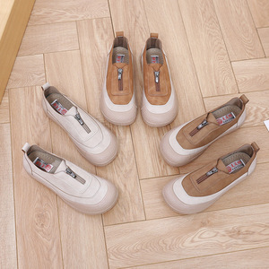 Scarpe Casual da <span class=keywords><strong>Donna</strong></span> di Alta Qualità, Taglie Grandi, Tacco Basso, Leggere, Slip-on, Comode, Traspiranti, per Camminare - Product Image 3
