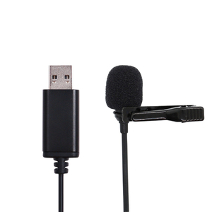 <span class=keywords><strong>Usb</strong></span> <span class=keywords><strong>microfono</strong></span> lavalier <span class=keywords><strong>microfono</strong></span> della scheda audio dal vivo del desktop del computer Risvolto insegnamento - Product Image 1