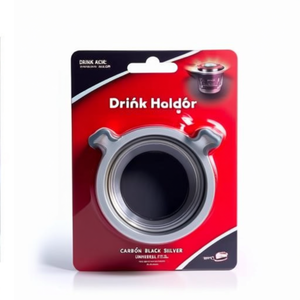 Portavasos para Auto, Color Negro y Plateado, Universal - Product Image 1