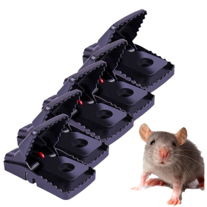 Custom Rat Snap Traps Plastic Home Kitchen Catcher Killer Auto Rodent Trap System Rat Killer Mouse Trap Clamp