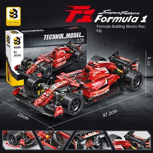 Neue Trendige Kreationen United Creative JKC7202 F1 Rennwagen Zusammengebaute Bausteine 1:10 Sportmodell Anderes Material - Product Image 5