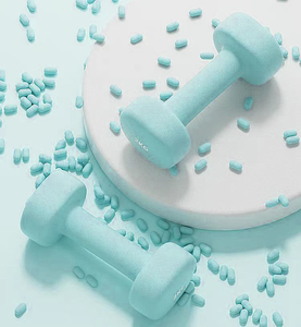 Trang chủ phòng tập thể dục Neoprene màu sắc thiết bị tập thể dục gang quả tạ cho thể hình và sức mạnh Đào Tạo - Product Image 3