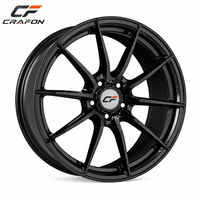 Jantes forgées CF 19 20 21 pouces 5x112 PCD 78.1 CB pour voitures particulières, compatibles avec Audi RS6 RS7 RS5, finition noir mat