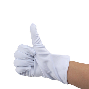Fabricant professionnel de gants en microfibre blancs et noirs pour le travail de bijouterie - Product Image 2
