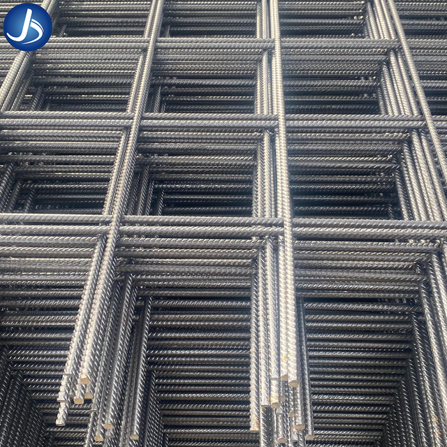 JinBo BRC A393 Reinforcement Welded Mesh Steel Reinforcement Wire Mesh for Square Hole Road Concrete Rebar Mesh