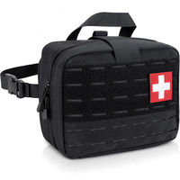 Trousse de premiers soins tactique camouflage vintage unisexe de grande capacité pochette médicale vide fermeture éclair pour la chasse en plein air tactique