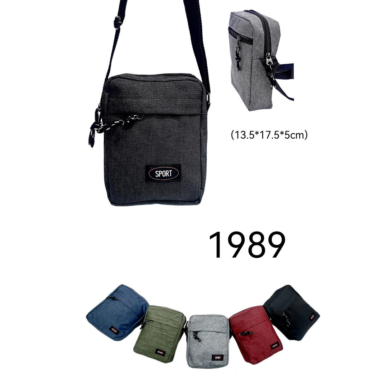 Bleu, Gris, Kaki, Noir, Rouge