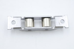 Rullo Moderno in Plastica e Acciaio per Finestre Scorrevoli in UPVC con Doppie Ruote, Accessori Hardware per Porte e Pulegge Scorrevoli per Palestre - Product Image 6