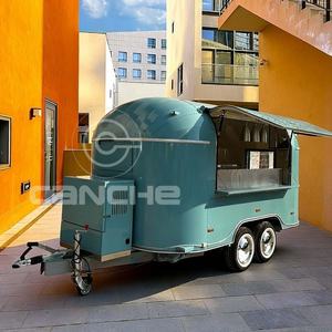 Remolque de Comida Estándar Australiano de Nueva Zelanda, Cocina Móvil, Remolque de Catering con Parrilla para Barbacoa, Horno para Pizza, Camión de Comida - Product Image 1