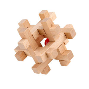 <span class=keywords><strong>Casse</strong></span>-tête classique <span class=keywords><strong>en</strong></span> bois pour enfants <span class=keywords><strong>3D</strong></span> Puzzle déverrouiller jouet Montessori jouets éducatifs de décompression pour enfants et adultes - Product Image 2