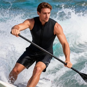 Gilet Frontale da Uomo 1.5mm SUP Giacca Senza Maniche - Product Image 5