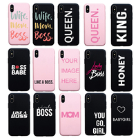 Housse de téléphone portable avec impression de logo personnalisée pour Iphone 16 15 14 13 12 11 Pro Max Xs Xr 7 8 Plus Fundas De Celular