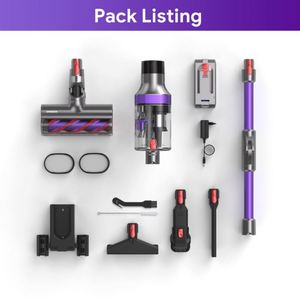 Aspirador de mano púrpura S702 de larga duración listo para enviar, 4 modos inalámbrico para el hogar, muebles de coche, fuente de energía eléctrica - Product Image 5