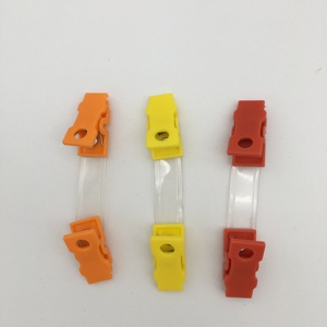 2019 Pas Cher <span class=keywords><strong>prix</strong></span> en plastique crochets clip d'insigne en plastique clip pour ceintures - Product Image 5