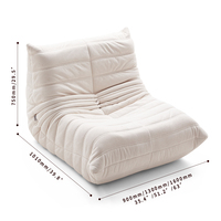 Sofá Convertible de 3 Plazas de Cuero Genuino Moderno en Oferta, Sofá Tatami para Sala de Estar, Sofá Relajante