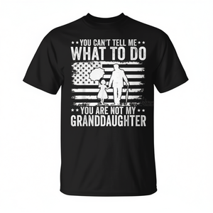 No puedes decirme qué debo hacer, no eres mi nieta, camiseta - Product Image 2