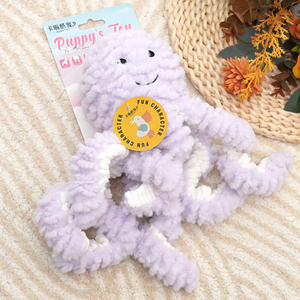 Pet oyuncak köpek Bite dayanıklı ses yumuşak peluş köpek oyuncak oynarken peluş Squeak köpek çiğneme oyuncakları gıcırtılı aksesuarları ile - Product Image 4