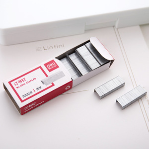 Deli 0010 Staples Size 10 Metal Office Binding Stationery Mini Stapler Dedicated - Product Image 3