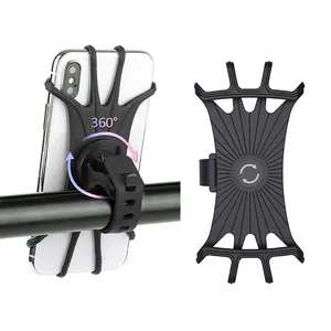 Универсальный силиконовый велосипедный держатель для телефона IPhone 11 pro max 6 7 8 plus X Xr Xs