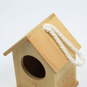 Outdoor Bluebird House Hout Bird House Houten <span class=keywords><strong>Birdhouse</strong></span> Opknoping Bird House Nestbox Voor Buiten - Product Image 4