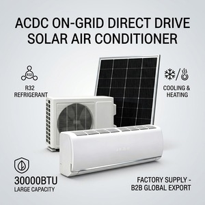Climatiseurs intelligents OEM B2B à entraînement direct PV, pour <span class=keywords><strong>chauffage</strong></span> et refroidissement, avec alimentation prioritaire solaire et intégration au réseau électrique, type split - Product Image 1