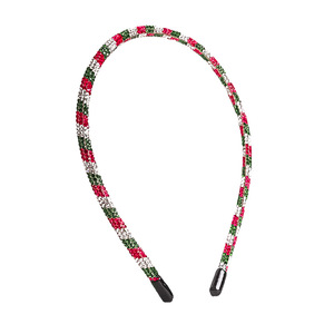 Diadema Navideña con Pedrería Hua Liyu para Mujer, Accesorio para el Cabello Artístico Retro para Fiestas - Product Image 5