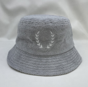 Sombreros de cubo de toalla de felpa de algodón de alta calidad, logotipo personalizado bordado, sombrero de pesca de seda estampado de verano - Product Image 4