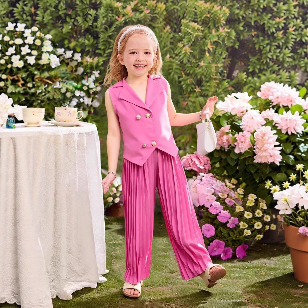 Rose Pink SH5133 two-piece set